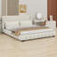 Simple Modern Upholstered Platform Bed with 2 Pillows-205462564-205462566