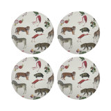 Exotix Pebble 4 Piece Vinyl Placemat Set