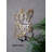 Metal Ganesha Idol Wall Hanging Decor, Ganapati Metal Wall Art Lord Ganesh Idol-1120041851-1120041792