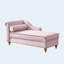 Chaise longue moderne avec revêtement en velours-129598851