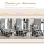 Fauteuil / fauteuil inclinable moderne Modern