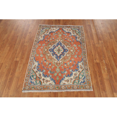 Handmade  Wool Traditional Rug 3x5
