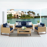 Milana Outdoor 4 - Piece Conversation Set