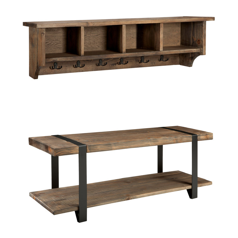 Hall Tree with Bench