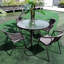 Billingsly Stacking Patio Dining Armchair with Cushion