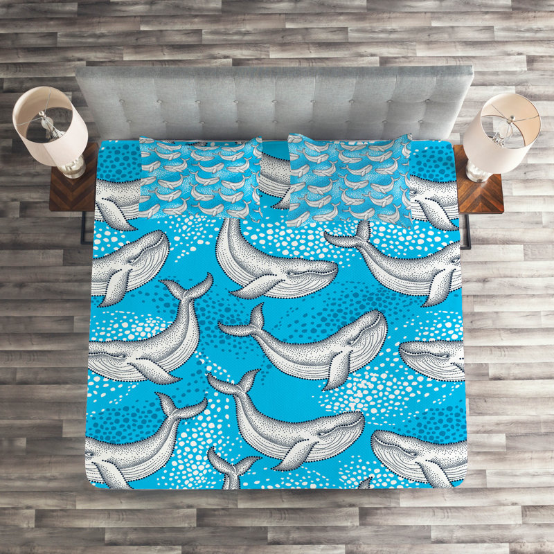 Coastal Polyester Coverlet