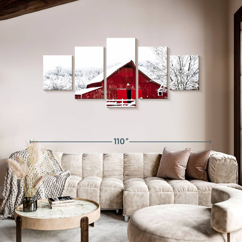 Winter Barn