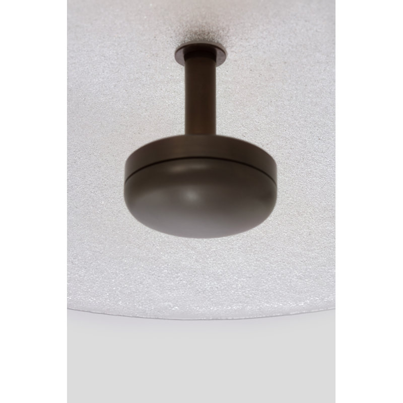 Luminaire suspendu Cielo large, Bronze, H 3,30 po x l 12,40 po