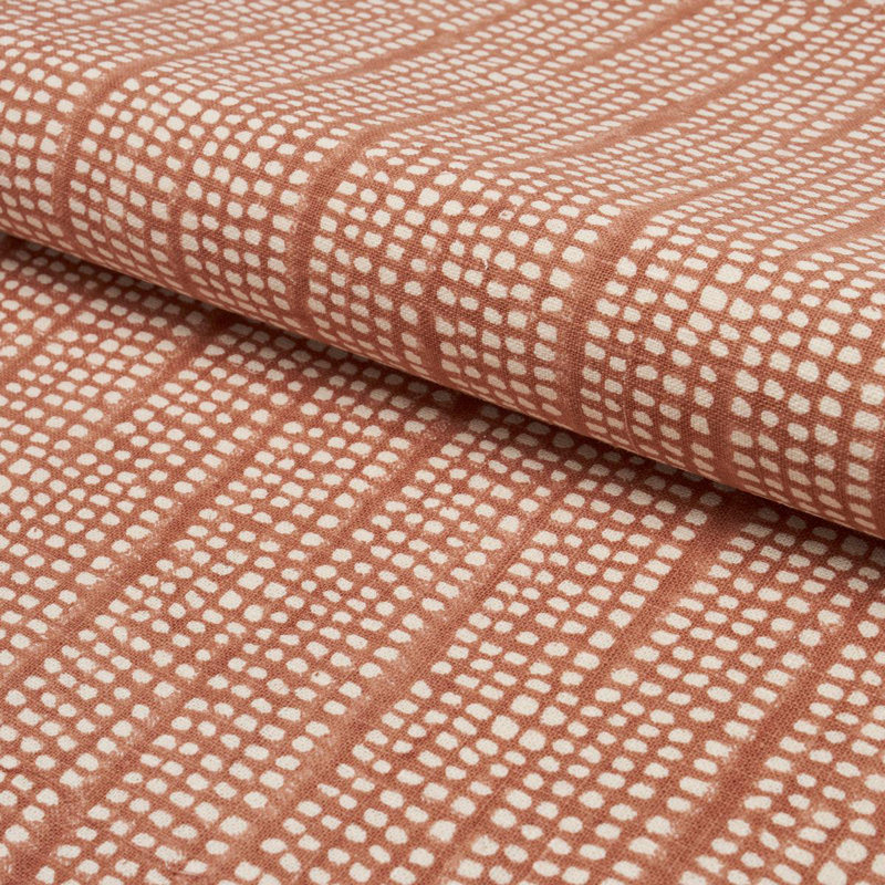 Noland Block Print Fabric, Spice