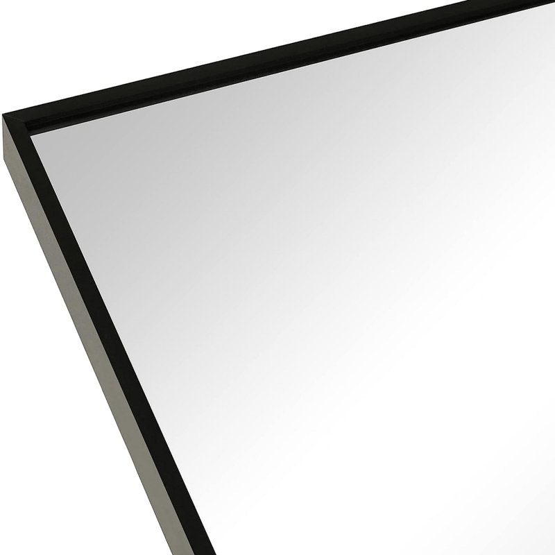 Miroir de salle de bain 30x40, 30,06 po x 40,06 po, Noir