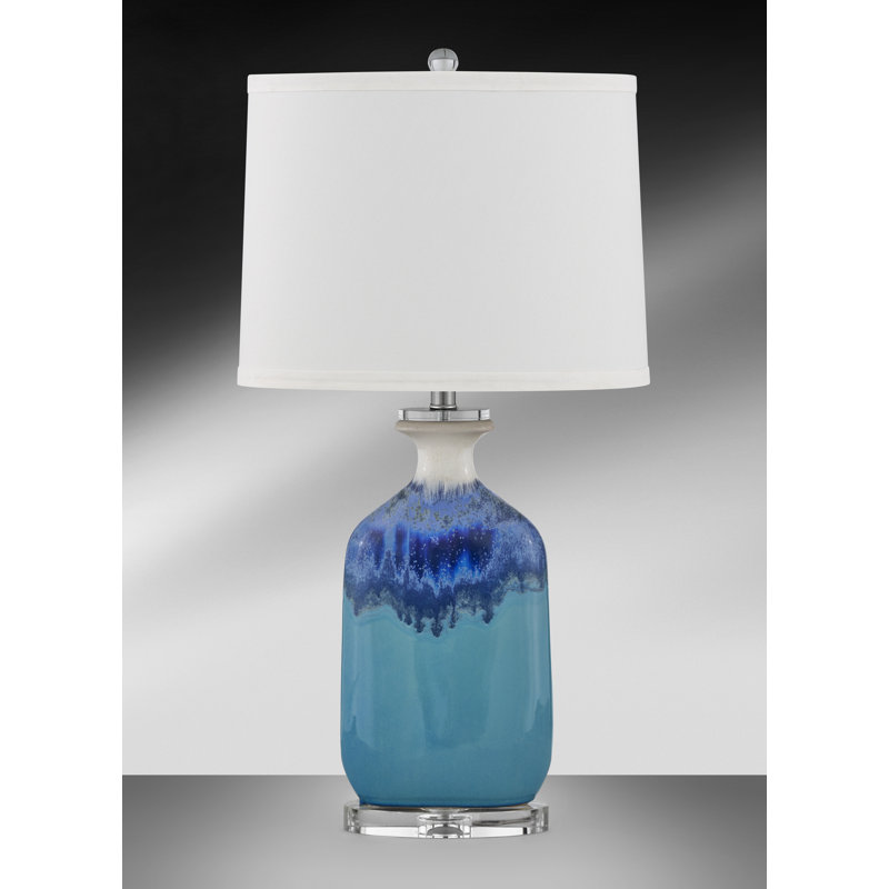 Lampe de table USB en céramique