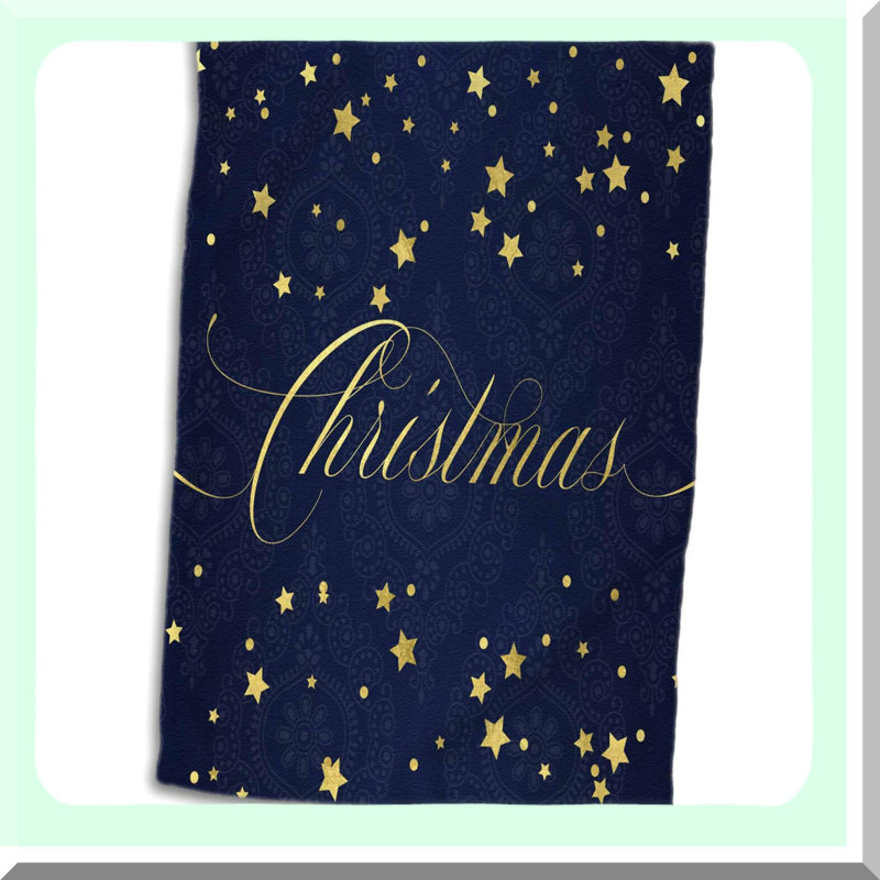 Script Damask Towels