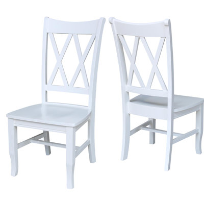 Audianna 17.3'' H Solid Wood Side Chair