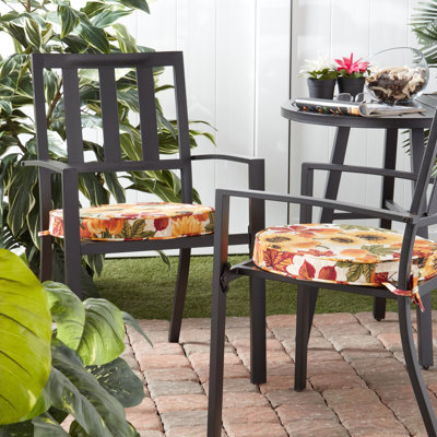 Outdoor Round Dining Chair Seat Pad