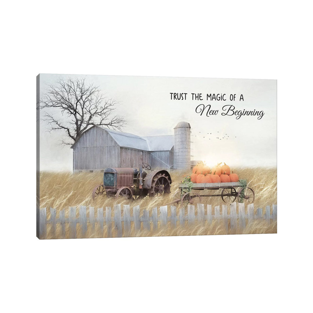 New Beginning by Lori Deiter - Wrapped Canvas Print