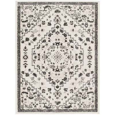 Rectangle Vintage Look Area Rug