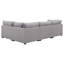 Canapé modulaire rembourré 4 pièces Lafayette