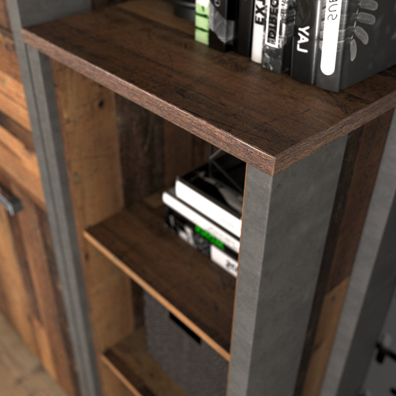 Lanham 115.1 cm H x 47 cm W Standard Bookcase