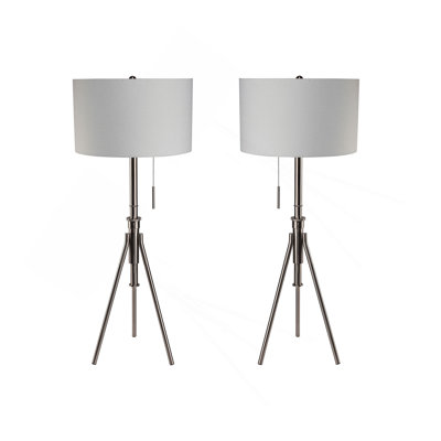 Lampe rétro sur pied avec pieds trépied 1 pièce Vintage Look H 57 po