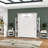 Arlex Full Murphy Bed with Shelves (81W)-89059303