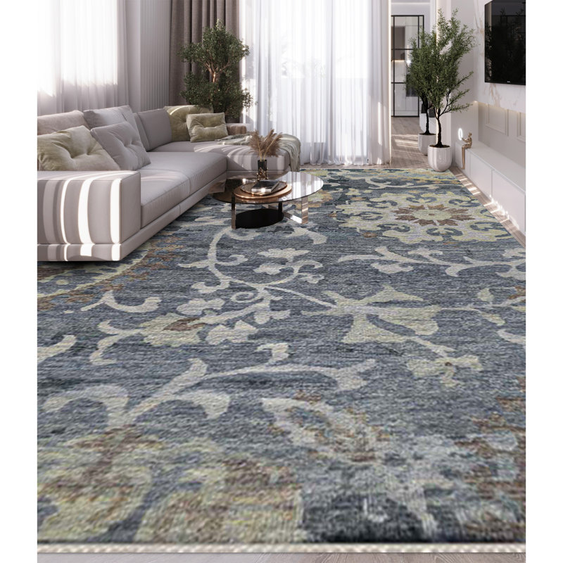 Floral Area Rug, Rectangle 8' x 10'