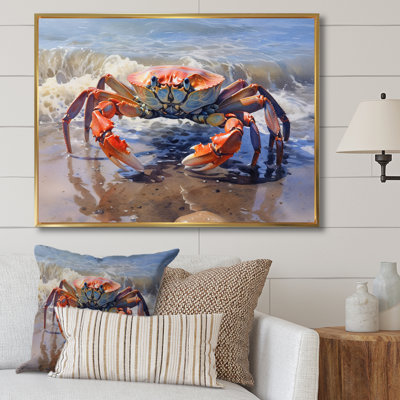 Crab Beachcombers II - Crab, art encadré