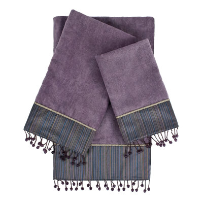 Ensemble de serviettes 100% coton 3 pièces Dempster