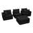 Compression Sectionals Corduroy L Shaped Modern Sofa For Home Living Room