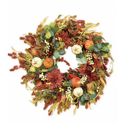 Handcrafted Faux 26'' Wreath