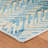 Seneca Blue Machine Printed Washable Rug-109433333