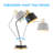 Courtois Metal Desk Lamp