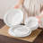 24 Piece Porcelain China Dinnerware Set - Service for 6-1416725230