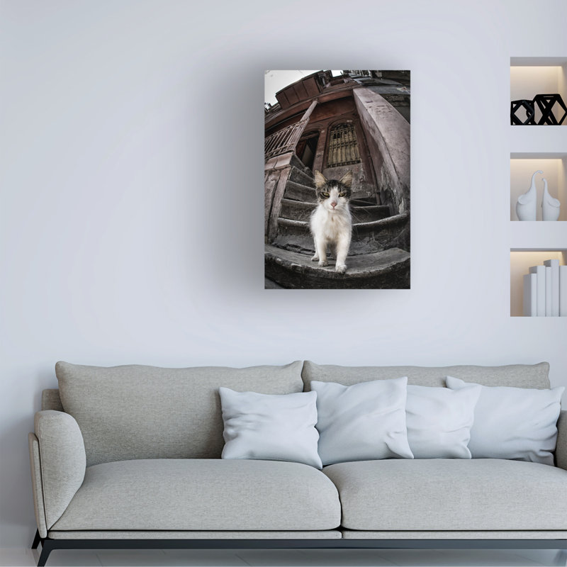 Devrim Unlu Vous cherchez quelqu'un? Art sur toile, H 19 po x l 12 po