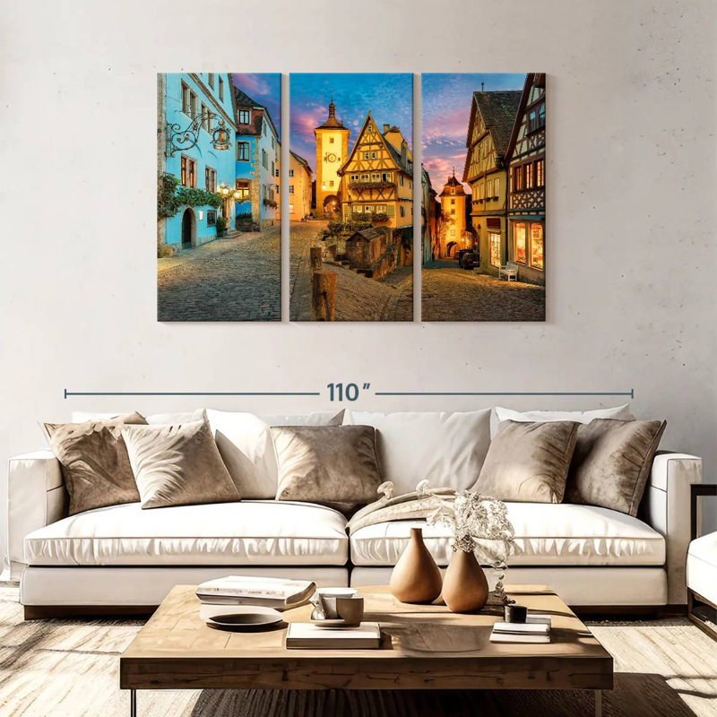 Lilie Rothenburg Ob Der Tauber, 48" H x 74" W