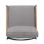  Fauteuil de patio extérieur en teck et aluminium 1 pièce Bahamas FSC