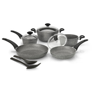 10 - Piece Non-Stick Aluminium Cookware Set
