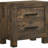 Rustic Brown 2-Drawer Nightstand