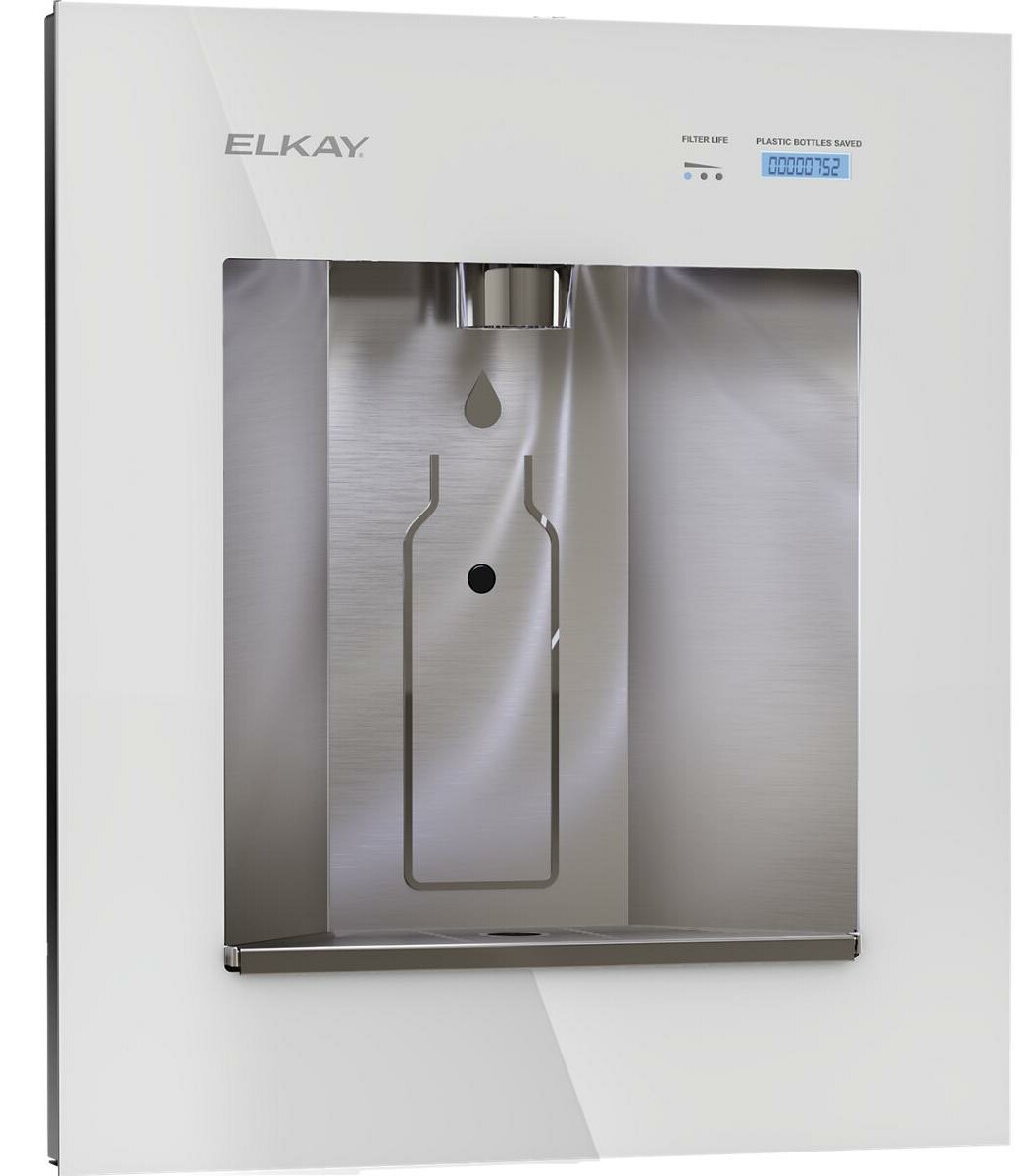 Wall mounted filtered water sales dispenser