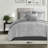 Elegant 10-piece King Bedding Set, Polyester Jacquard Design For Home Comfort