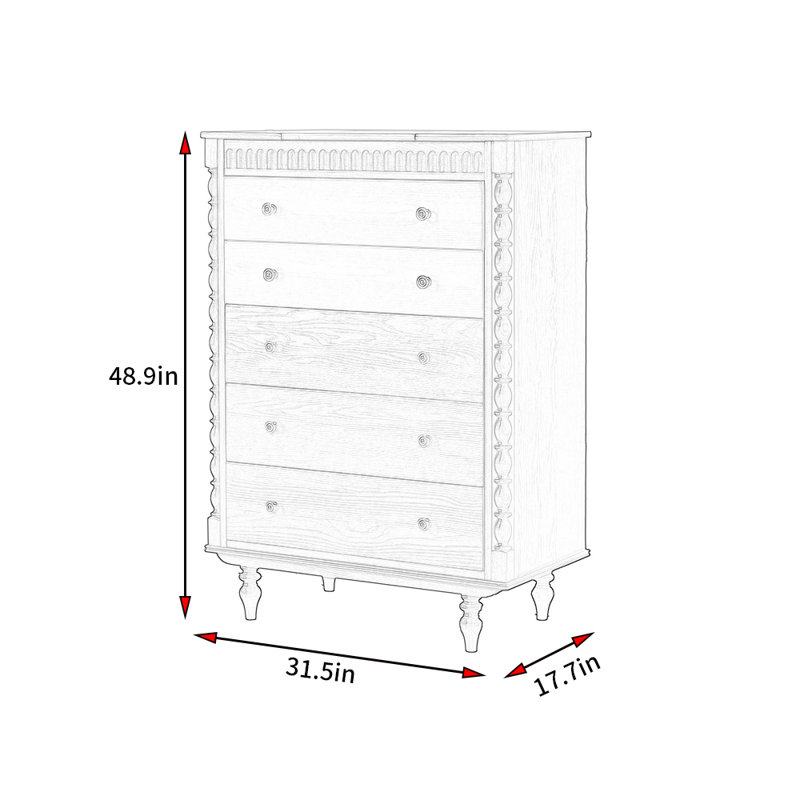 Commode décorative American Classic