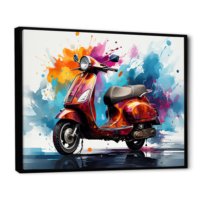 " Graffiti Scooter Delight II "