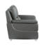 Chaise en cuir véritable-374385656