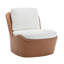 Fauteuil pivotant sans accoudoirs Oliver-931001883