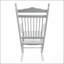 Chaise berçante balcon porche adulte