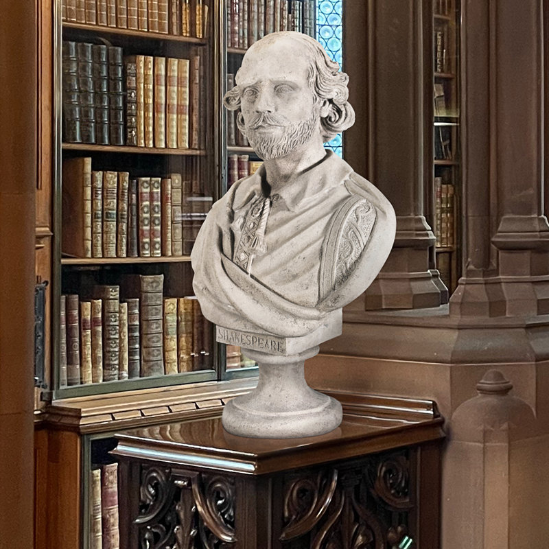 Buste à grande échelle William Shakespeare