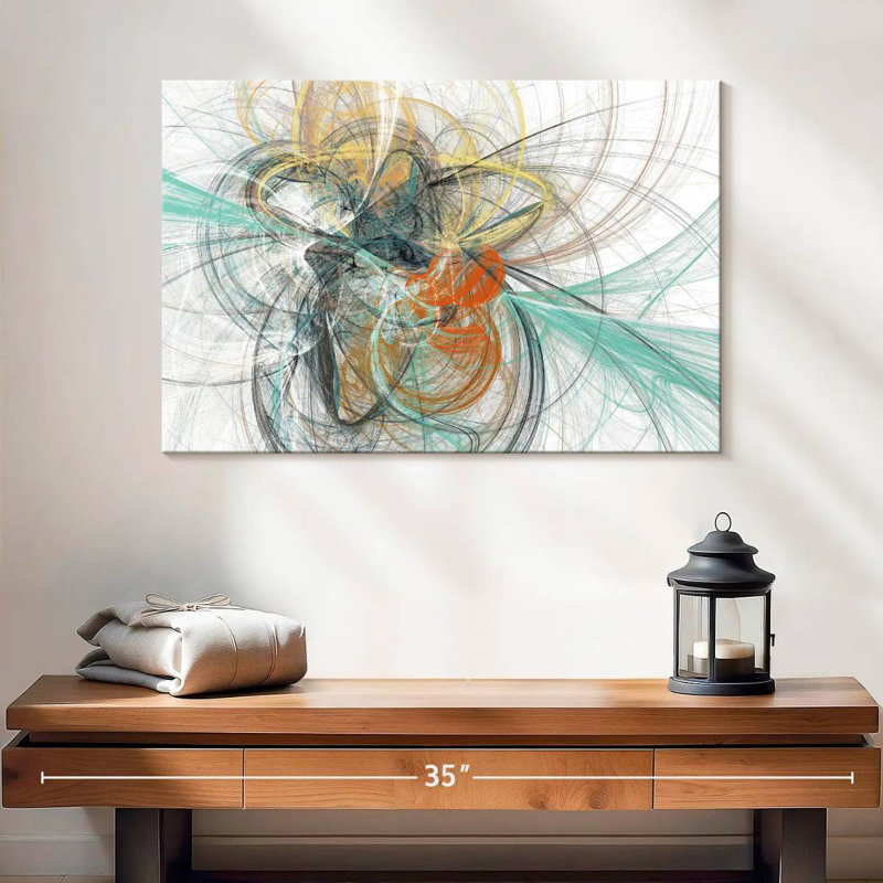 Avery Abstract String, 16" H x 24" W