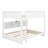 Queen-Sized Over-Queen Bunk Bed Featuring USB Ports And Storage Compartments-1459055942