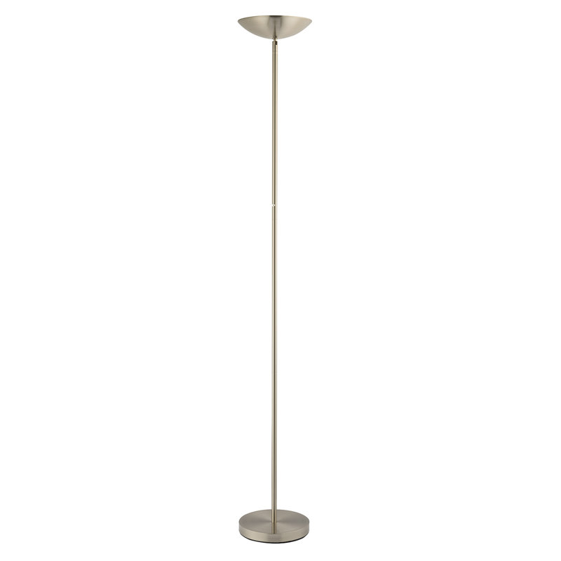 180cm LED Task Floor Lamp, Brushed