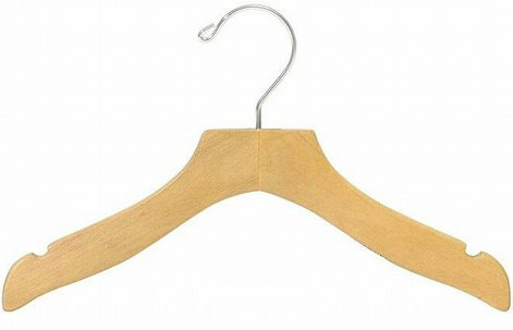 Cintre en bois pour chambre d'enfant, Naturel