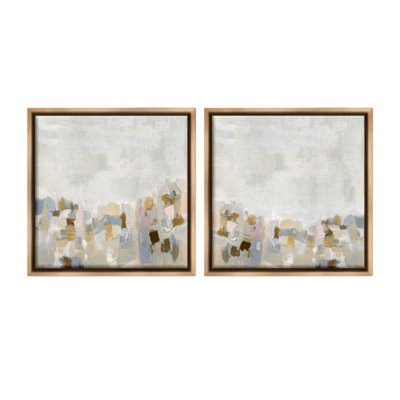 «Neutral Geometric Horizon» par Rachel Springer, 2 pièces
